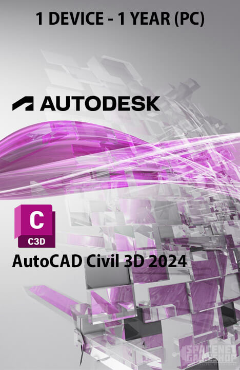 Autodesk AutoCAD Civil 3D 2024 [1 Year 1 Device]